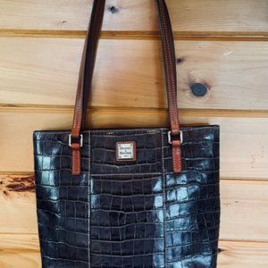 Dooney & Bourke Charleston Crocodile Tote